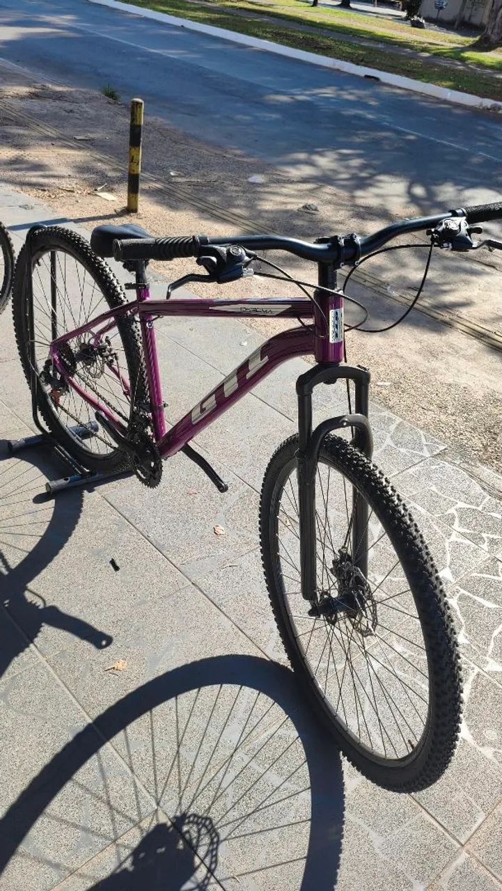 BICICLETA GTI ROXA ARO 29 NOVA - Foto 2