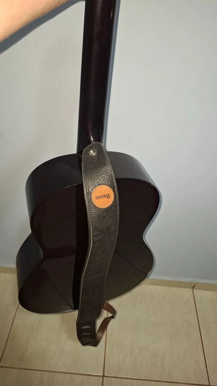 Violão Giannini cordas de aço com alça para pescoço  - Foto 2