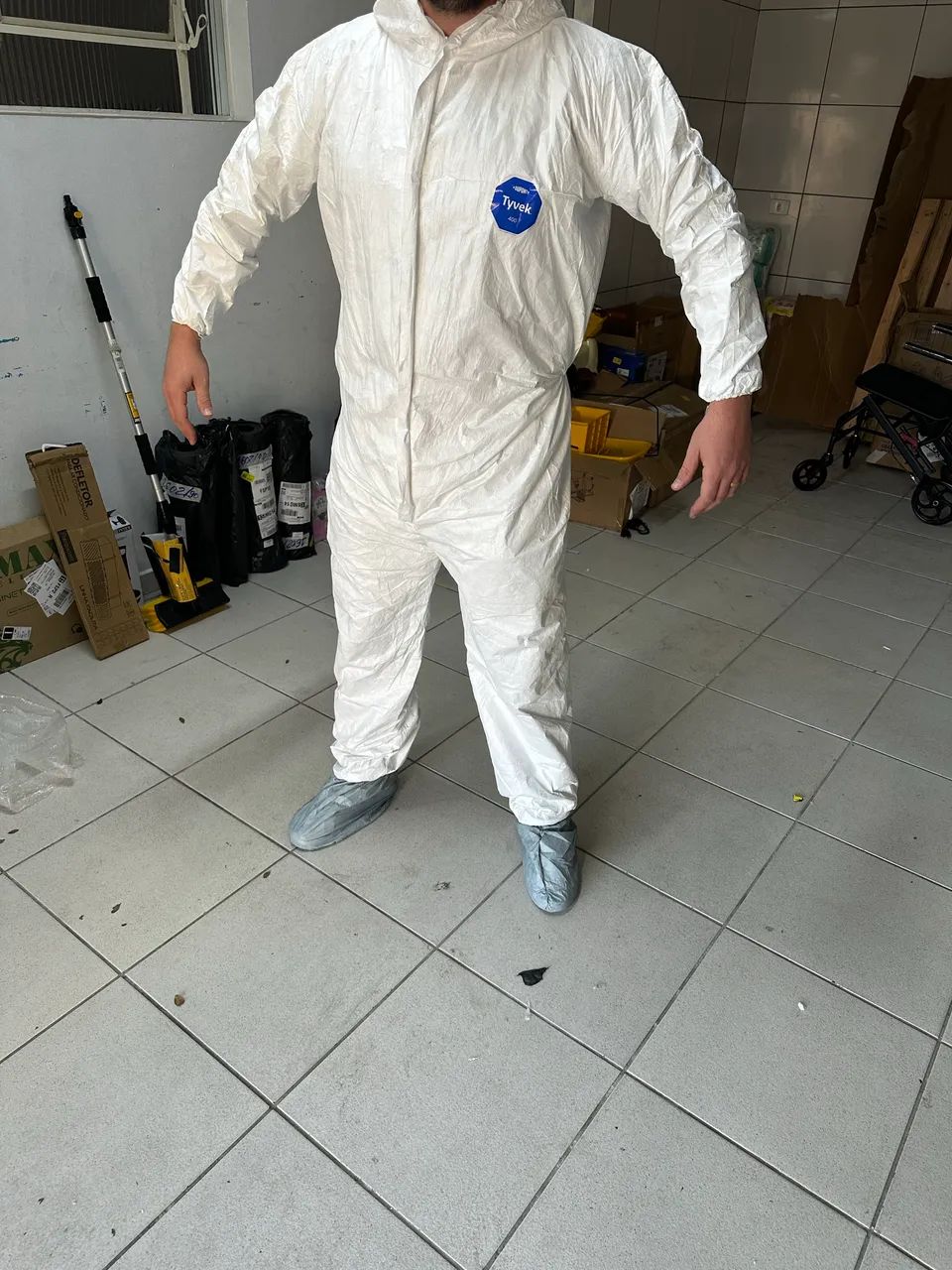 Macacão Dupont Tyvek 400 - Foto 3