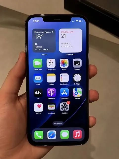 iPhone 12 Pro 128gb azul Pacífico (sem Face ID) - Foto 4