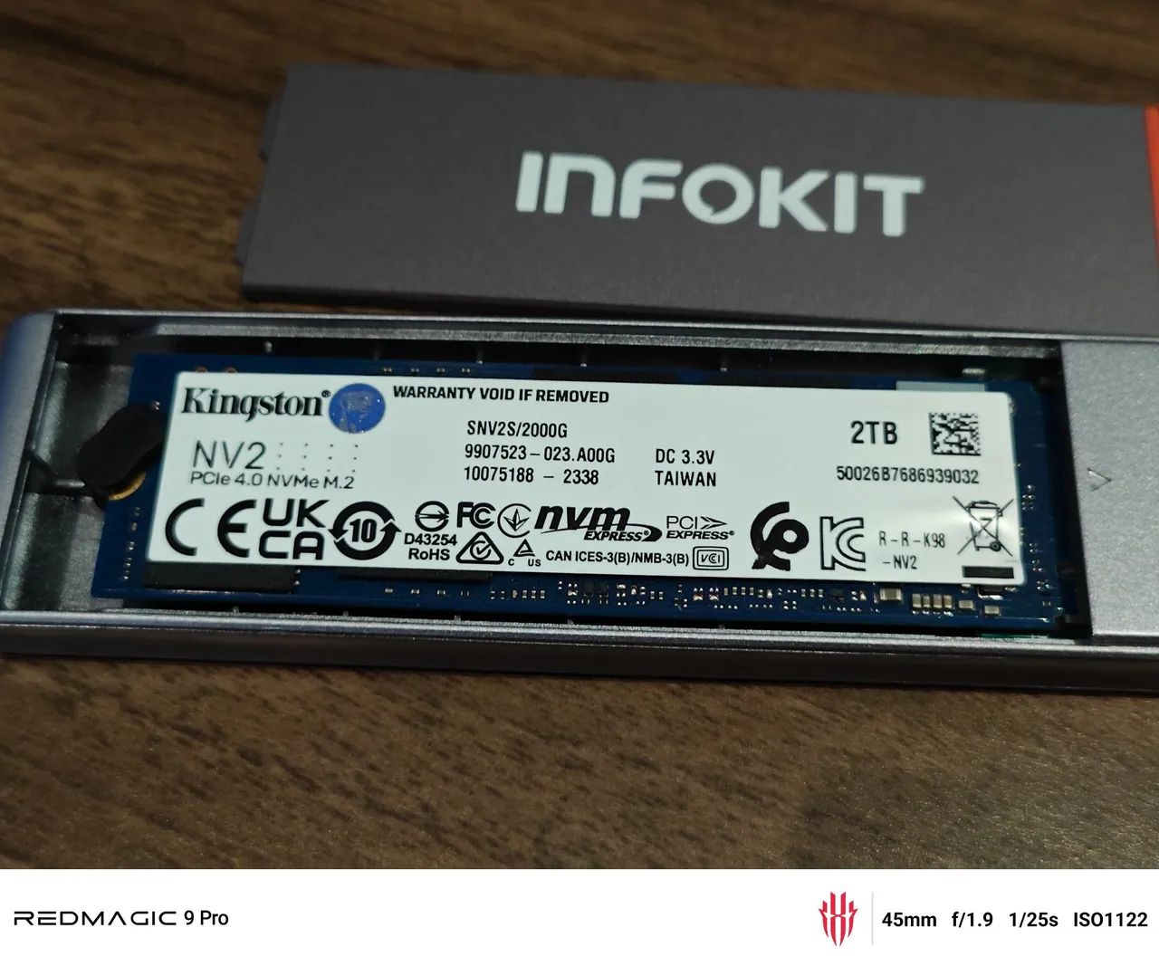 SSD Kingston M.2 Nvme 2 tb (2 Teras) ORIGINAL KINGSTON