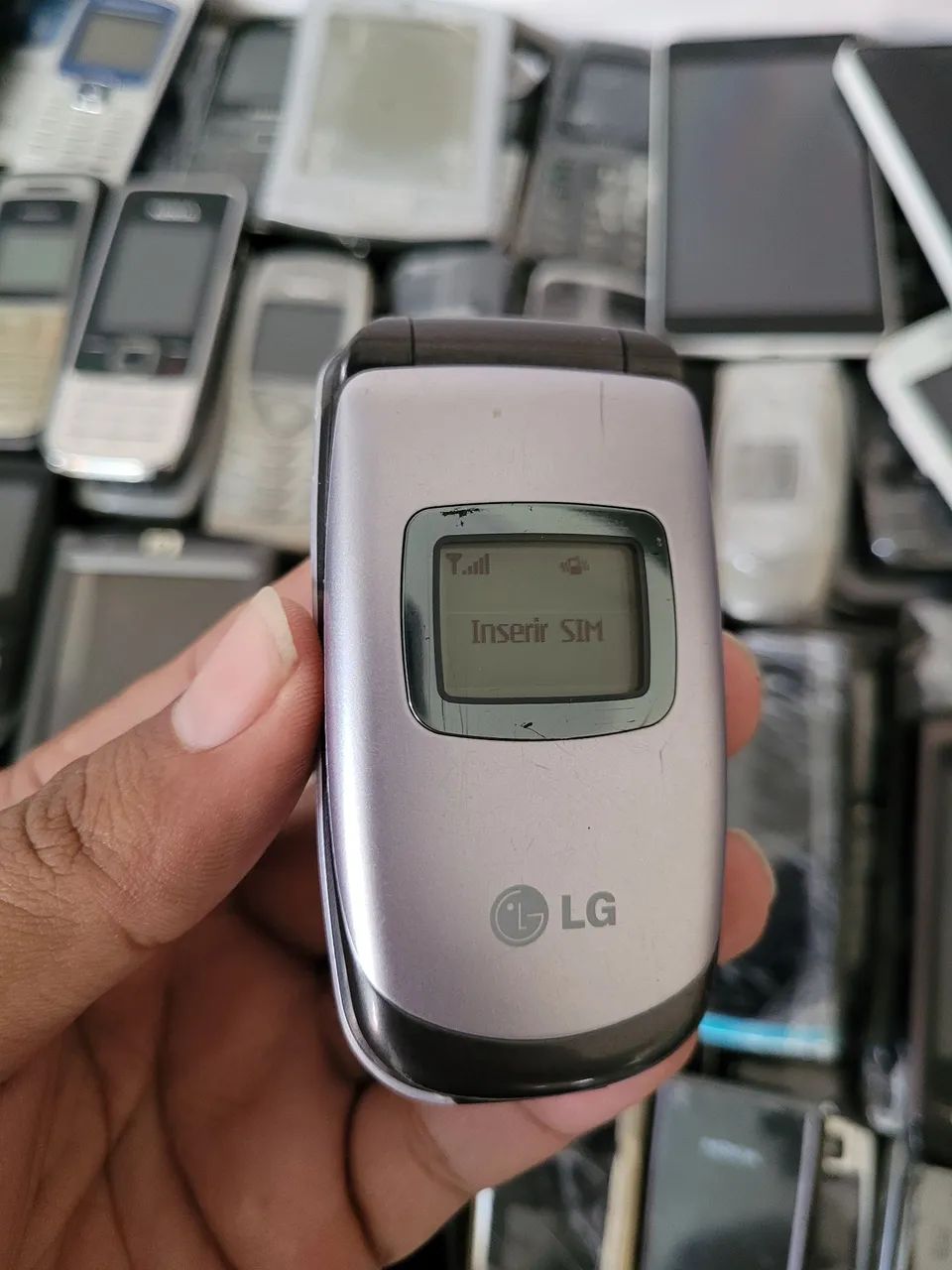 LG MG125 Flip Celular Antigo Colecionador 