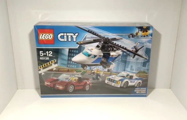 LEGO City 60138 Perseguição em Alta Velocidade Lacrado (2017) - lego para Colecionador - Foto 2