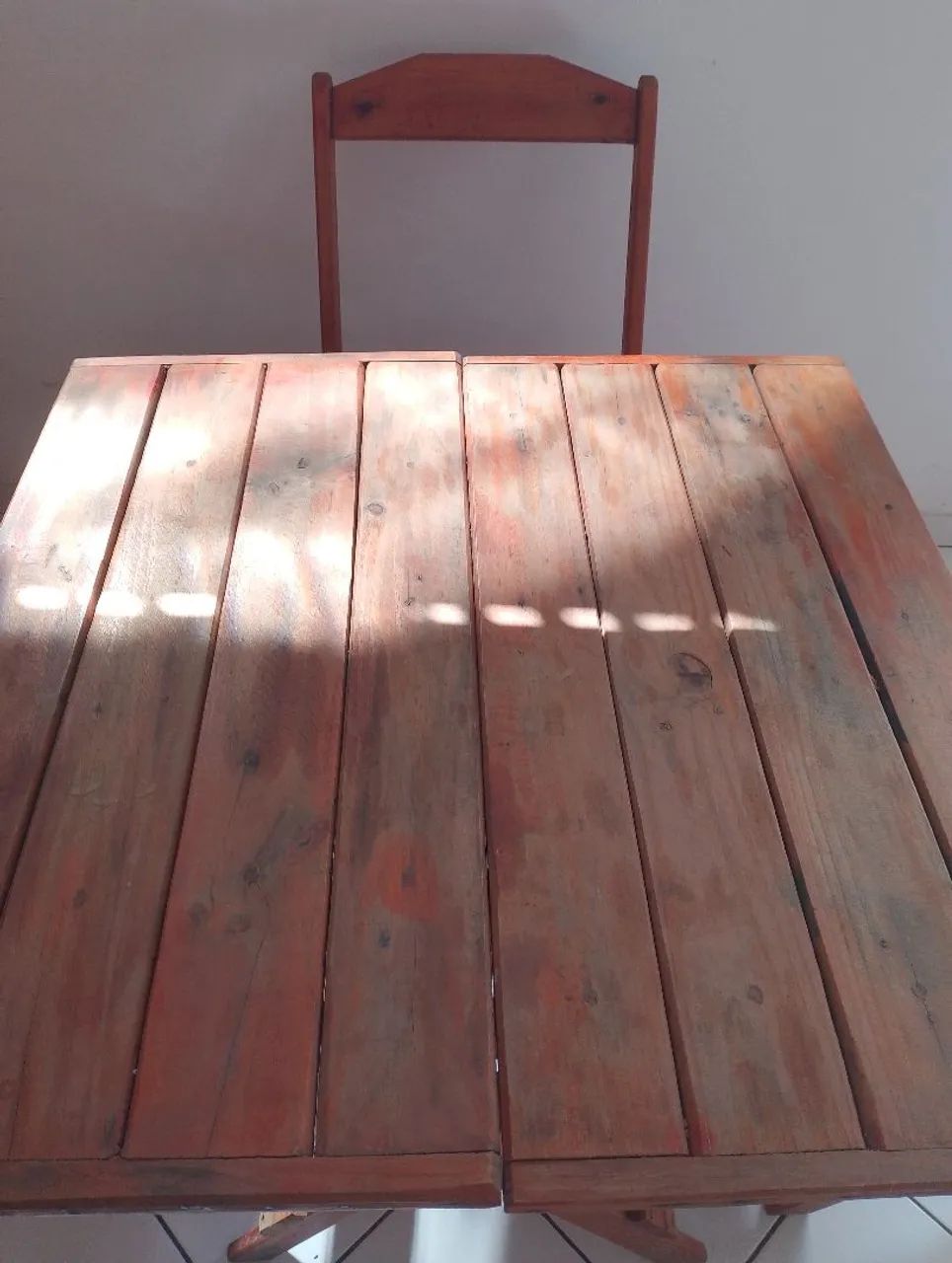 Conjunto Mesa de Madeira  - Foto 2