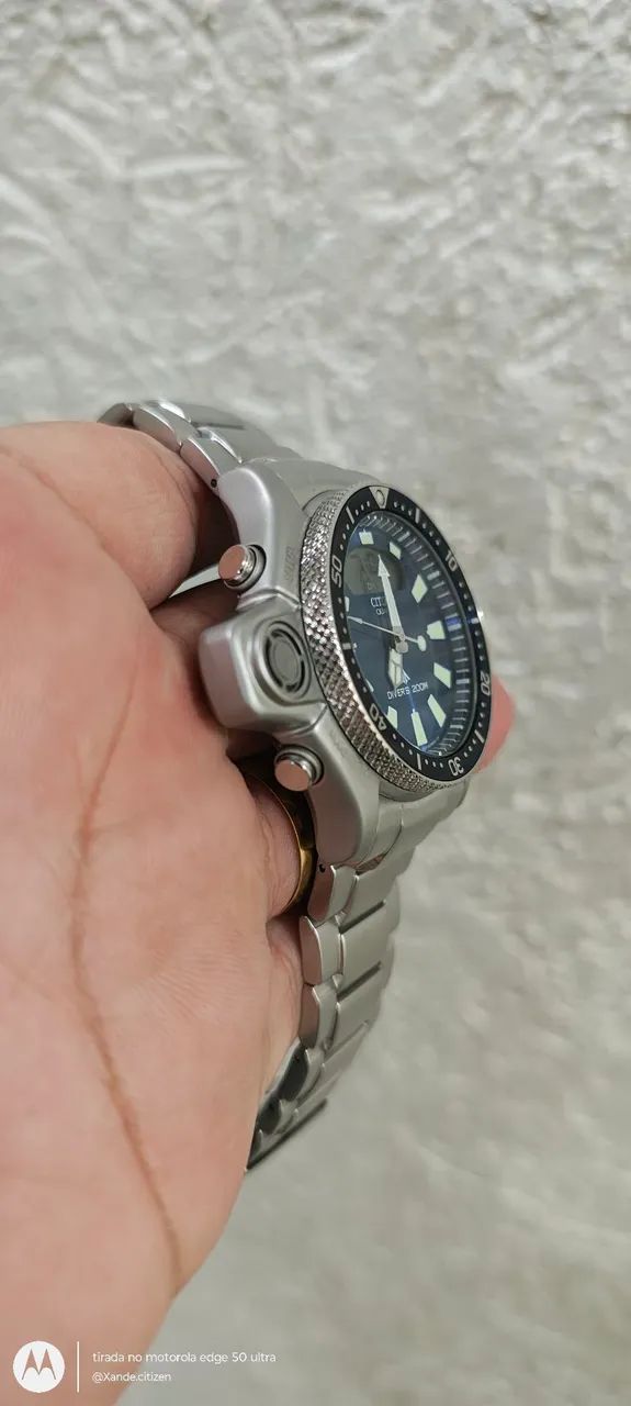 オーソパルス　GEN2.0 Relógio Citizen Aqualand jp2000 relançamento novo completo