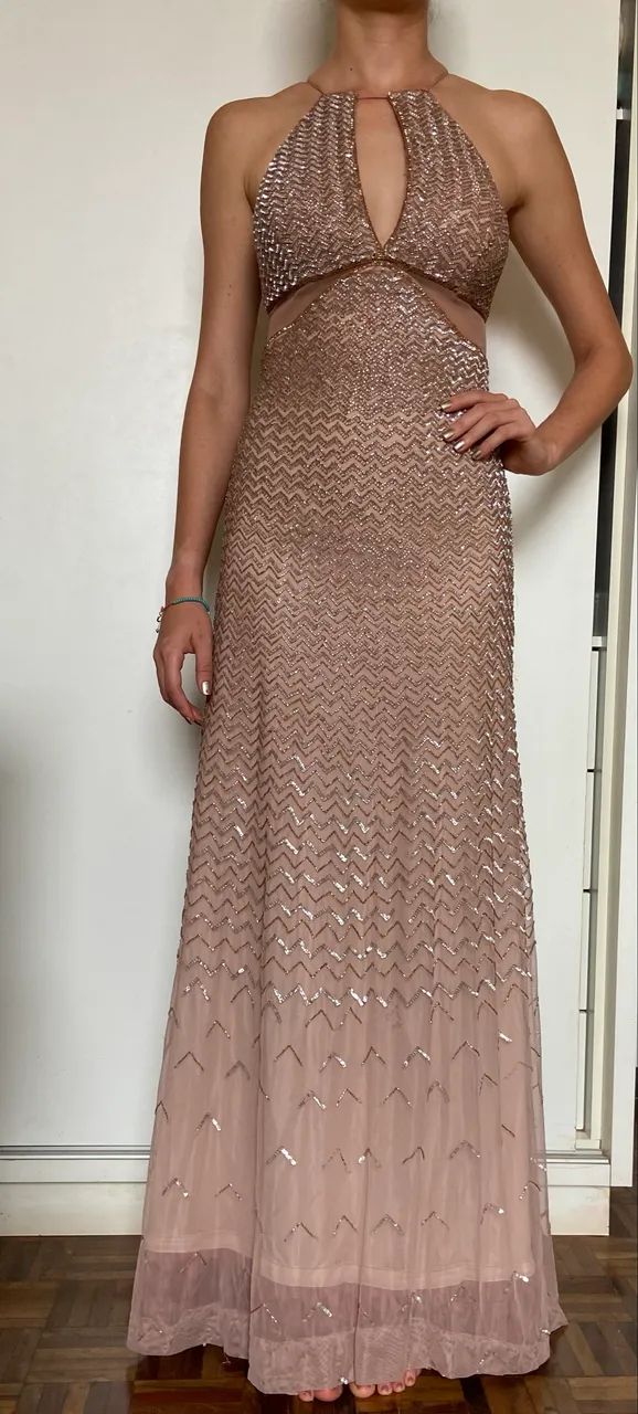 Vestido longo rose  - Foto 2