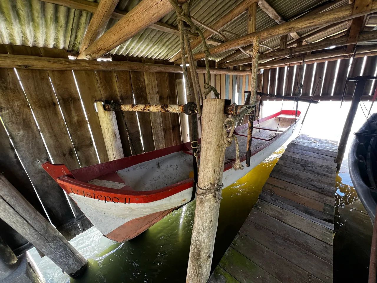 Canoa de madeira  - Foto 3