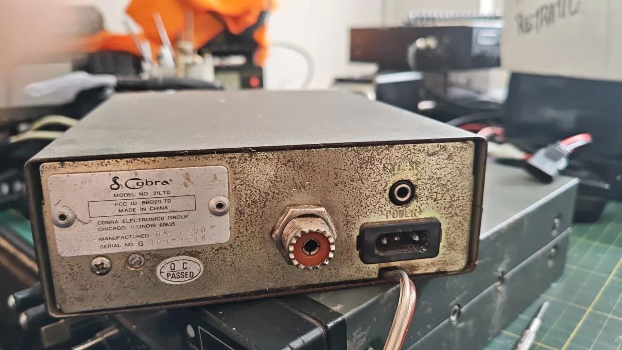 Rádio PX cobra 21 LTD classic raridade todo revisado  - Foto 4
