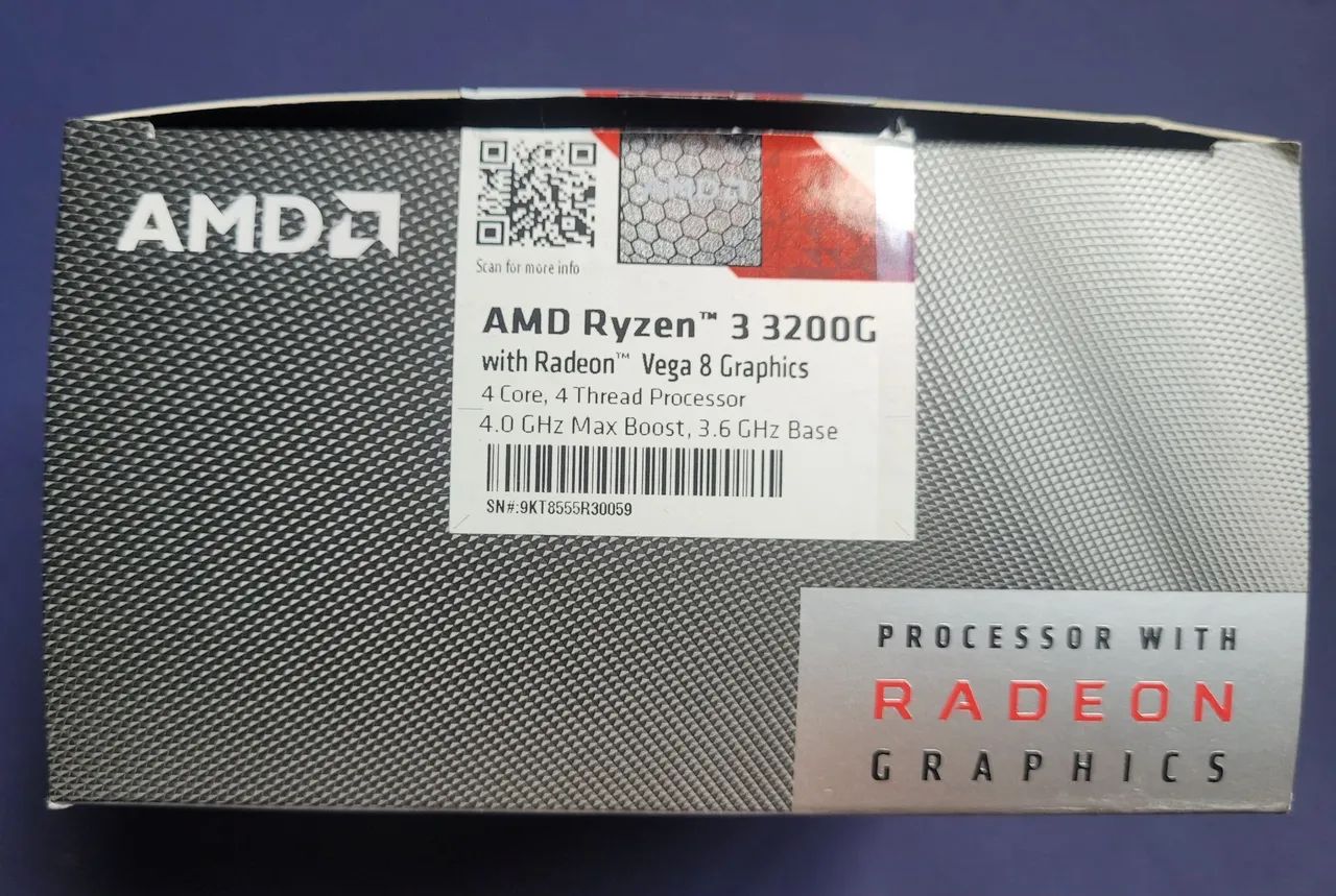 Processador Ryzen 3 3200g Usado  - Foto 5