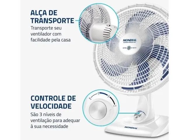 Ventilador Mondial 40cm - Foto 2