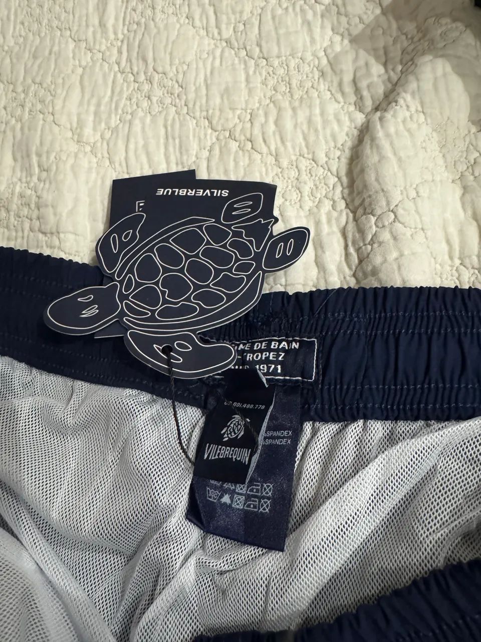 Short Vilebrequin azul escuro original (aceito ofertas) - Foto 4