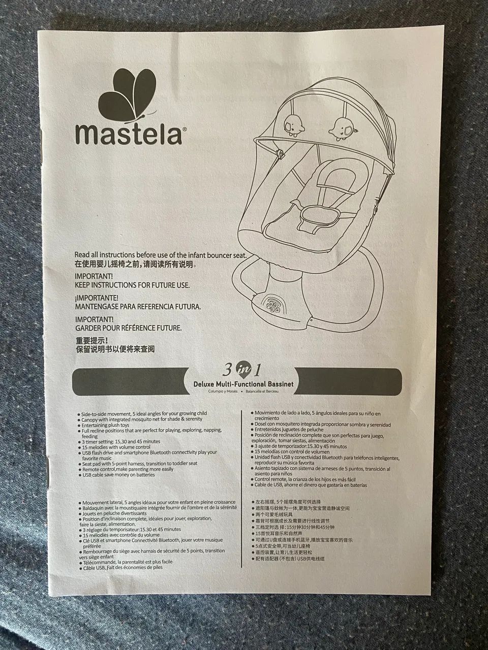 Vende se balanço elétrico para bebê  - Foto 3