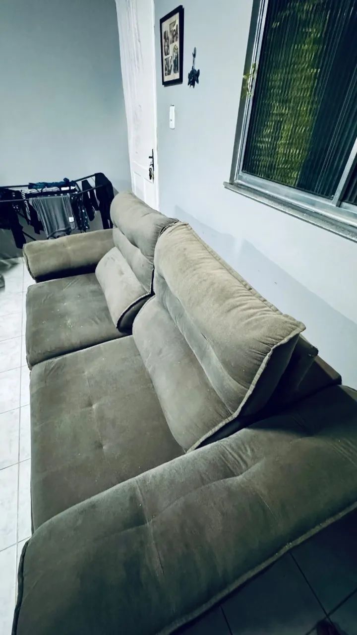 Sofá cama reclinável usado  - Foto 2