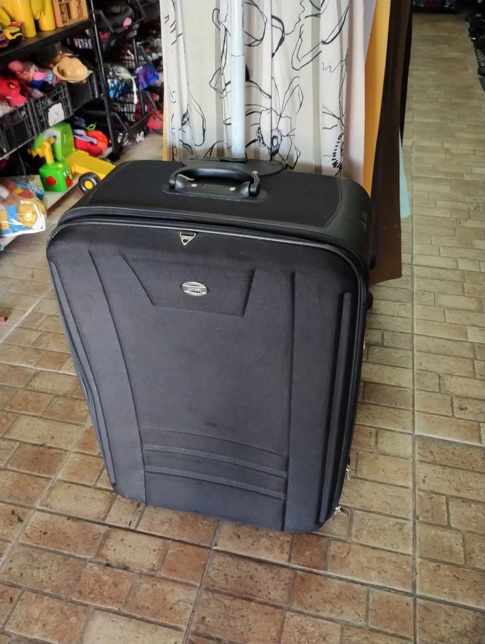 Mala preta de viagem