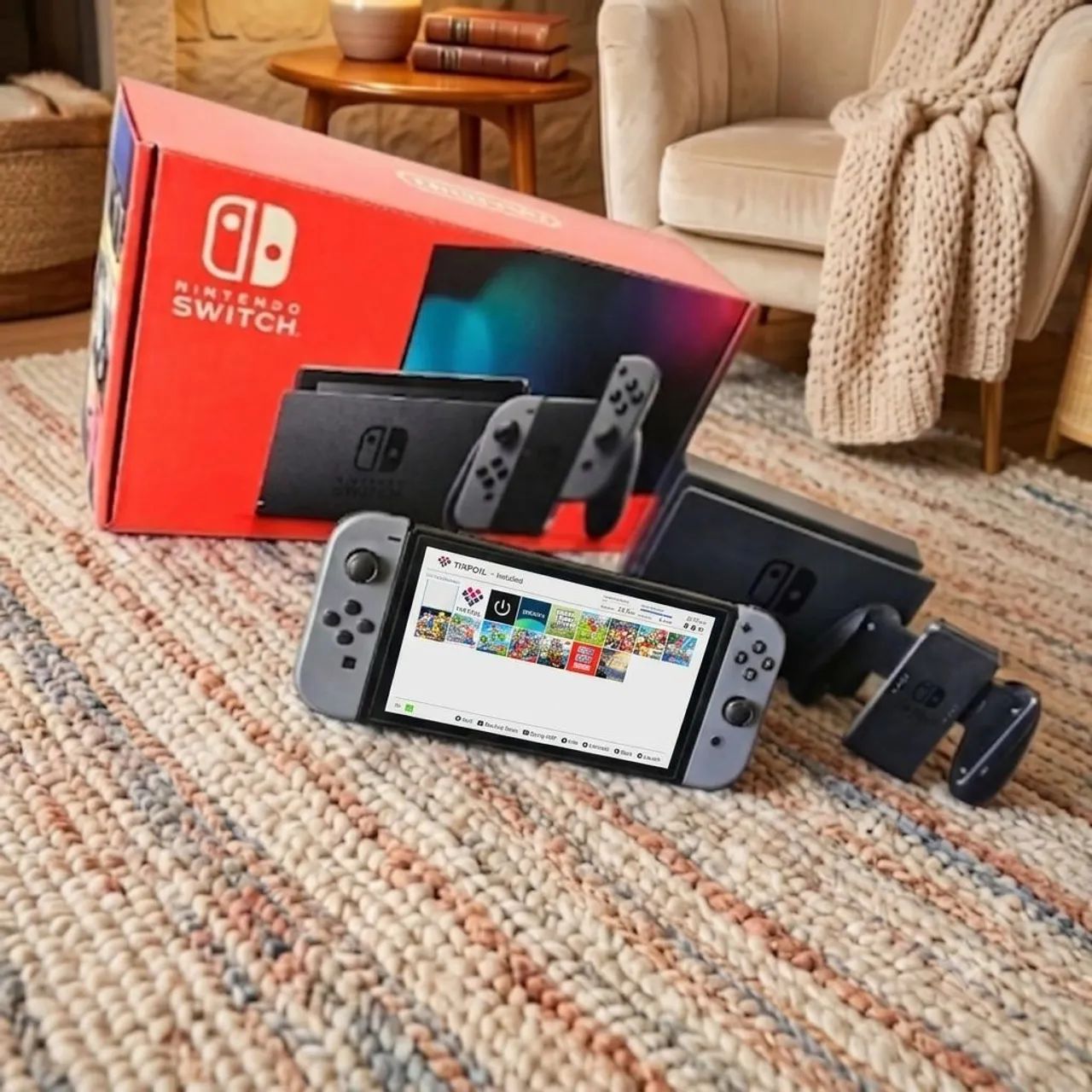 Nintendo Switch  DESBLOQUEADO 128 GIGAS