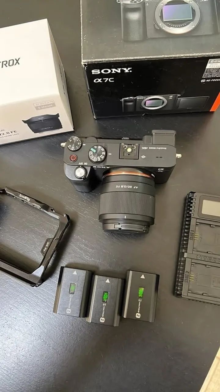 sony a7c + Viltrox 20mm + Acessorios - Foto 2