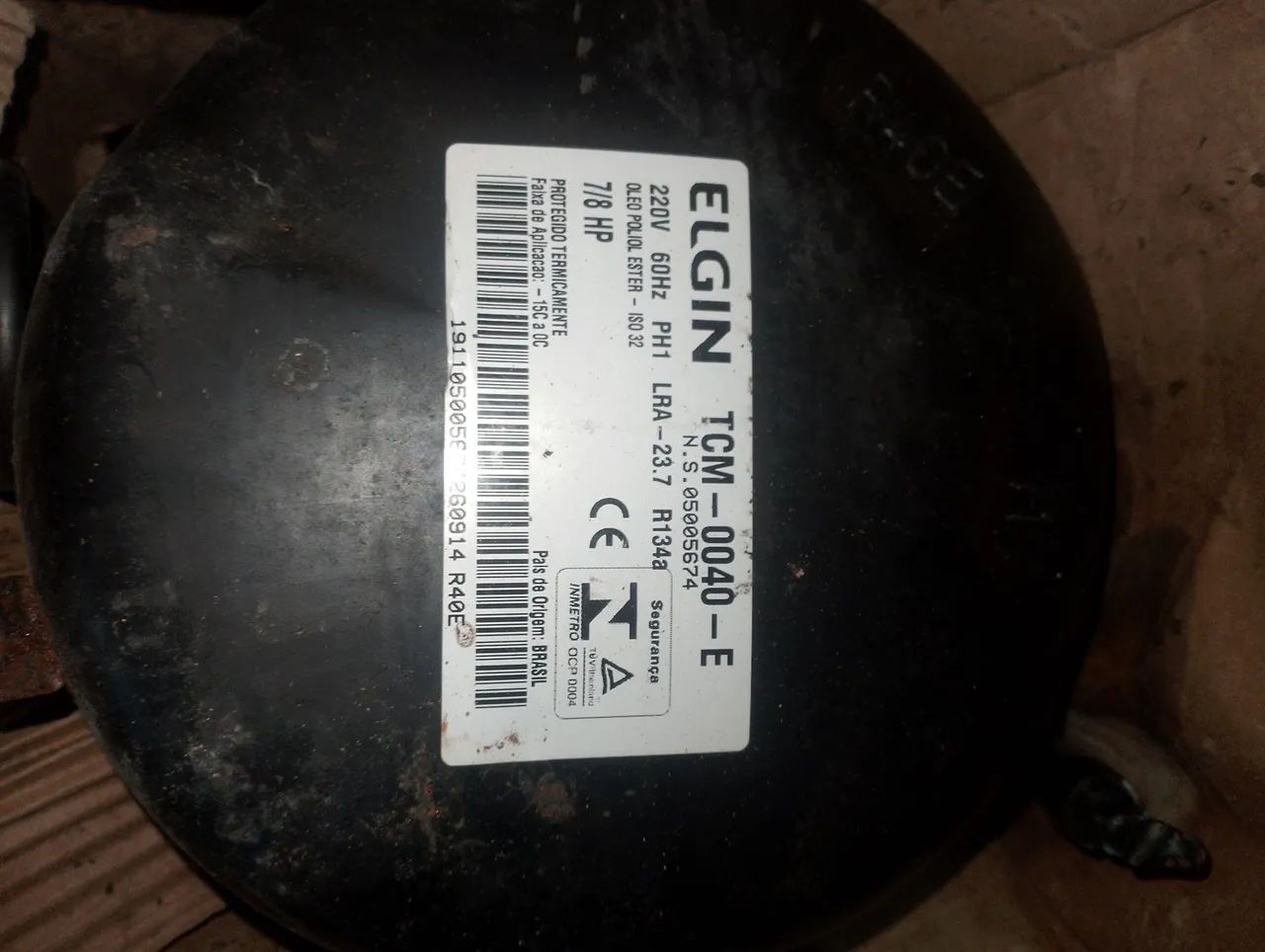 Compressor TCM 00407/8 ELGIN - Foto 2