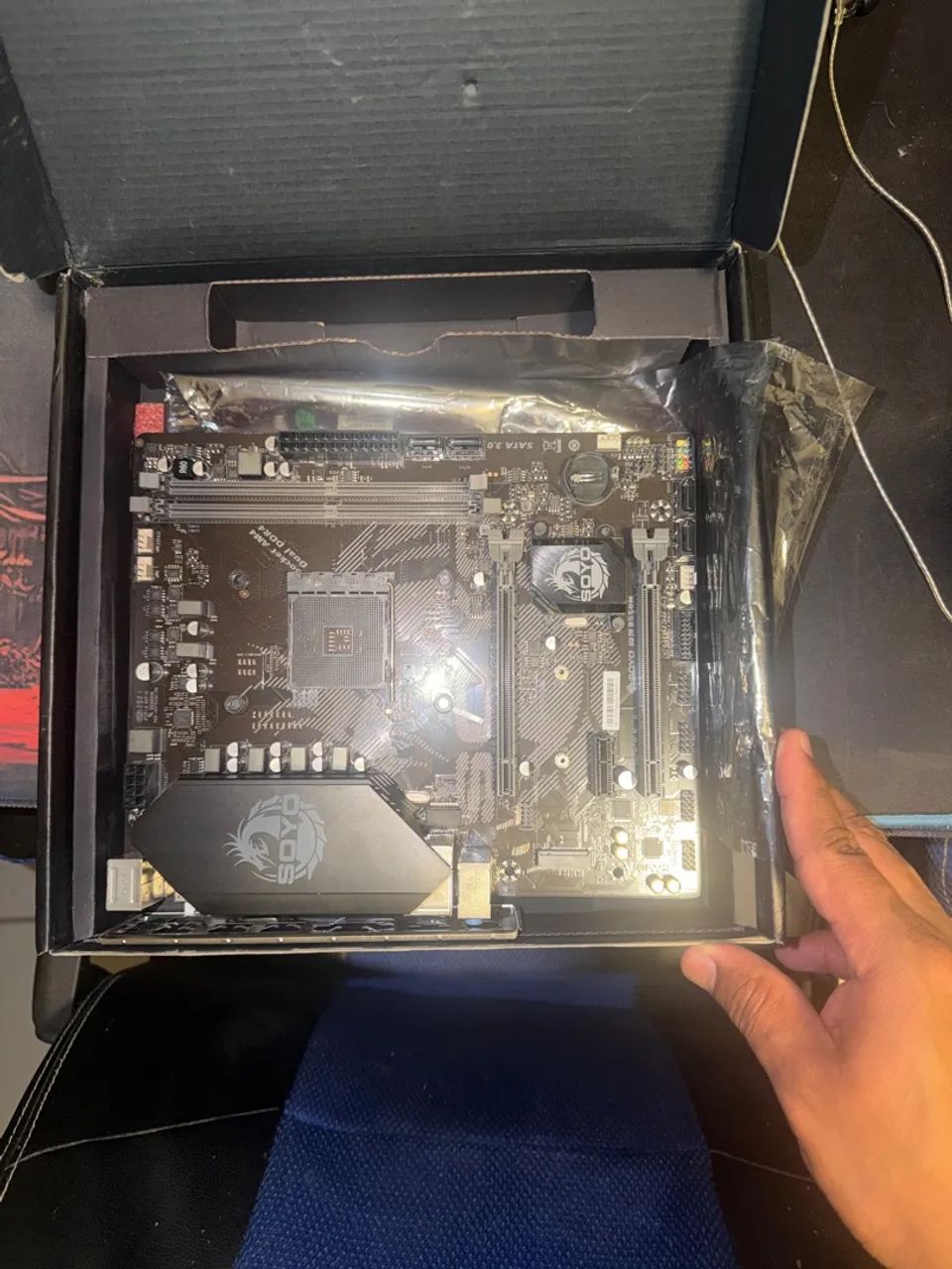 PLACA MÃE AMD B550M SOYO - Foto 4