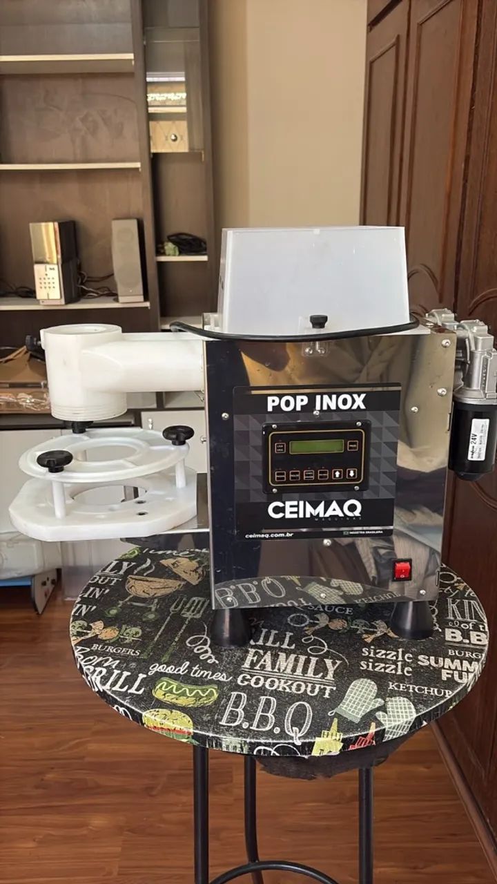 Máquina de Salgados Ceimaq Pop Inox com Duplo Recheio e Cozedor - Foto 4