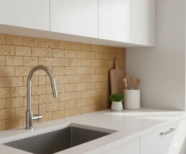 TIJOLINHO DOURADO - LUXO E TEXTURA EM DETALHES! - Foto 2