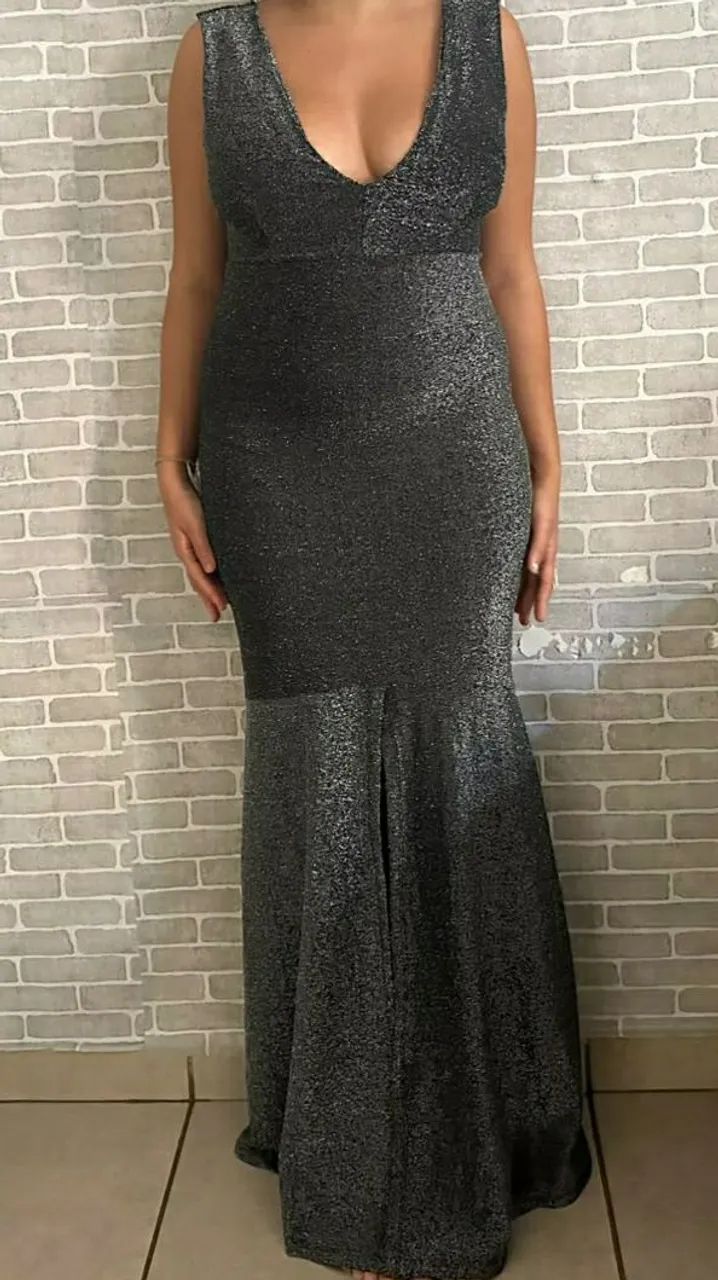 Vestido Prata