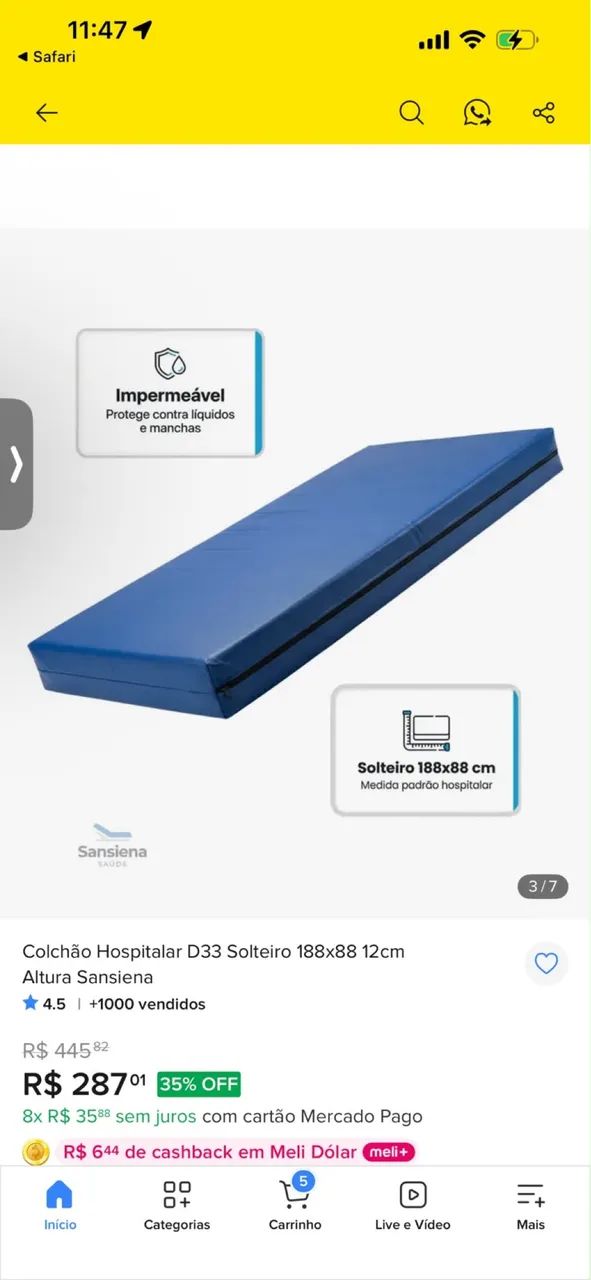 ? VENDE-SE CAMA HOSPITALAR 