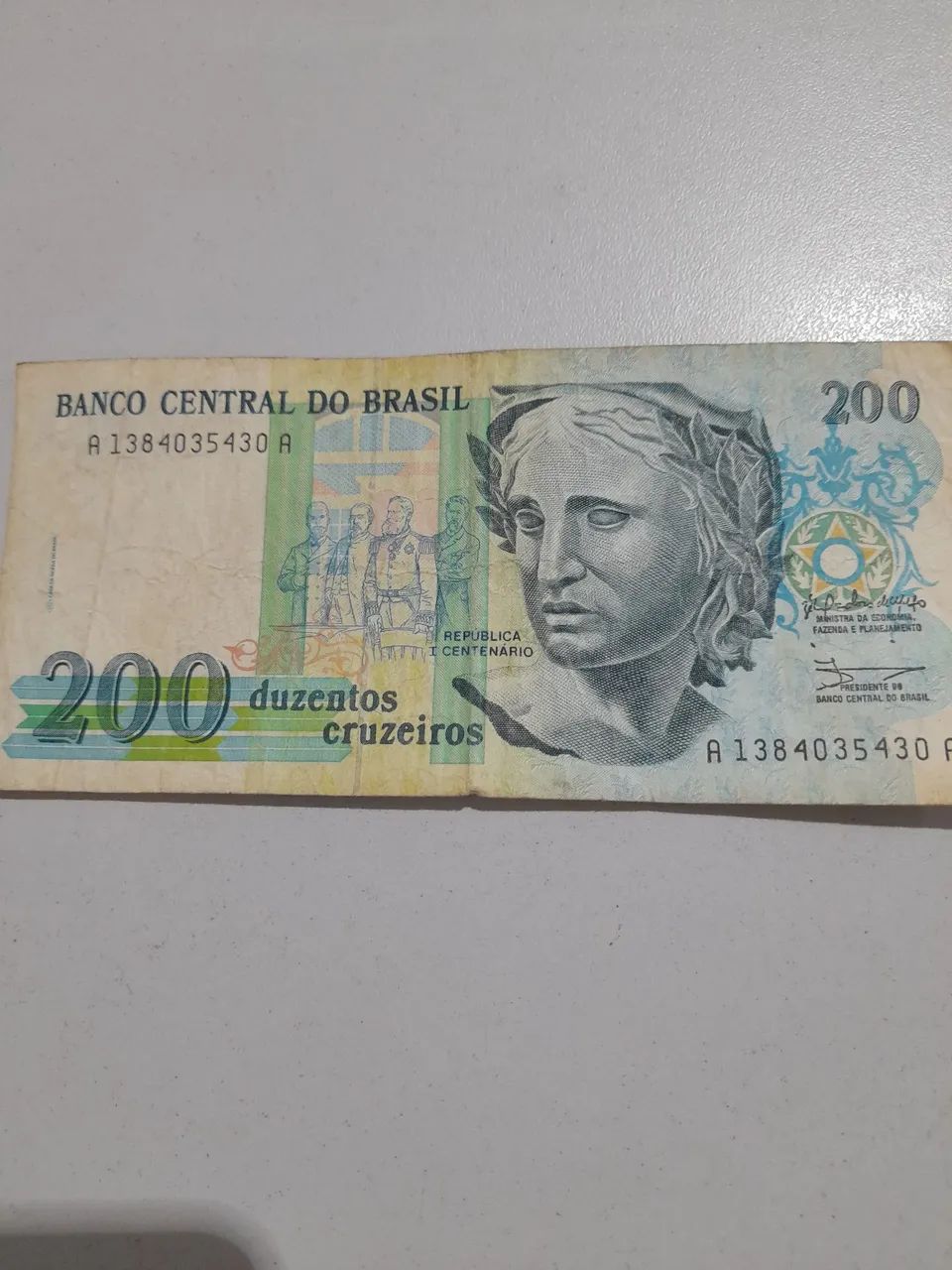 Cédula 200 Cruzeiros
