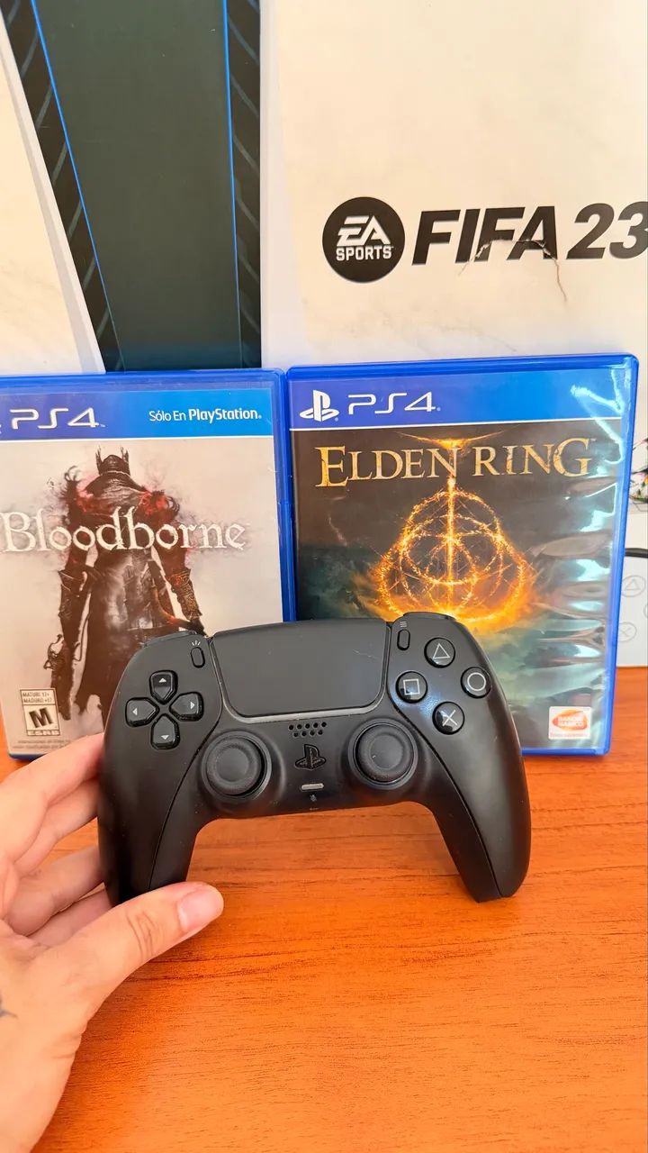 PS5 FAT com leitor de disco + jogos - Foto 2