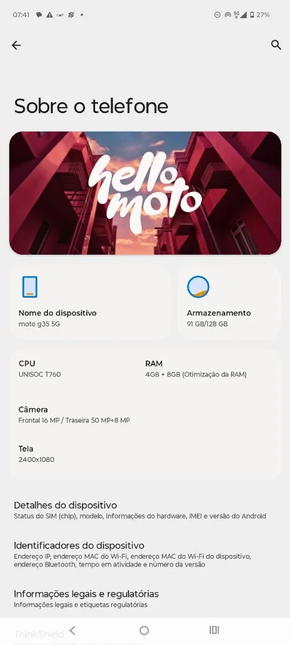 Moto g35 5g