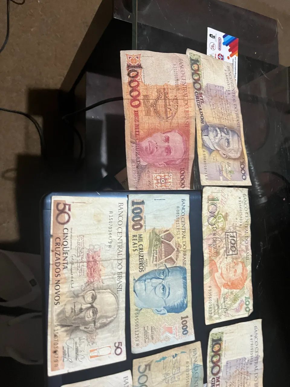 Onze notas antigas em64962661934466124