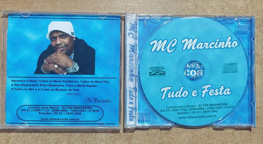 Cd MC Marcinho - Tudo e festa - Foto 3