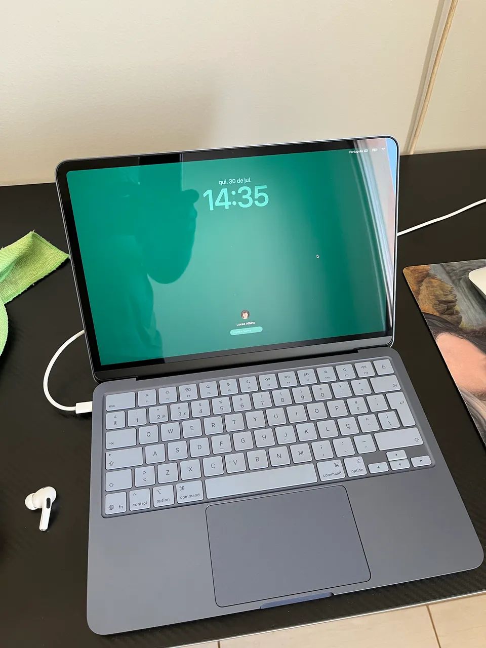 MacBook Neo Azul + Magic Mouse Novo | Comprado em Abril
