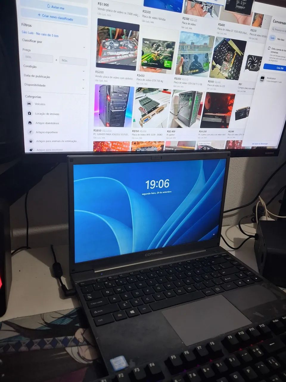 NOTEBOOK I3 COMPAQ + SSD - Foto 2