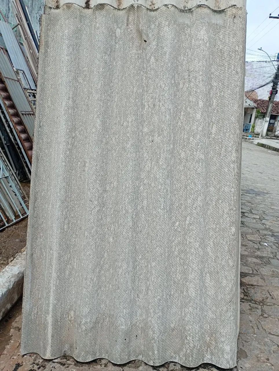 Brasilit Asbestos Roofing Tile, 1.10 m x 2.13 m, 6 mm Thickness, Unit Price $60 — Call Now *71