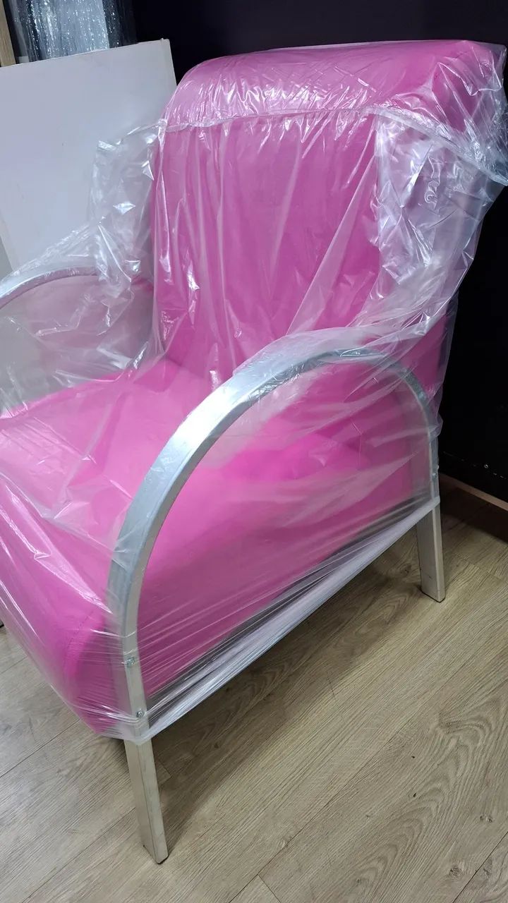 Poltrona suede,cores variadas  - Foto 3