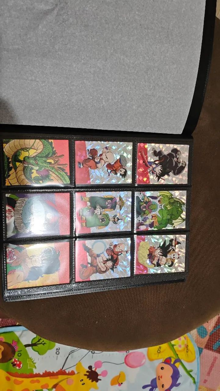 Álbum de cartas do dragonball 