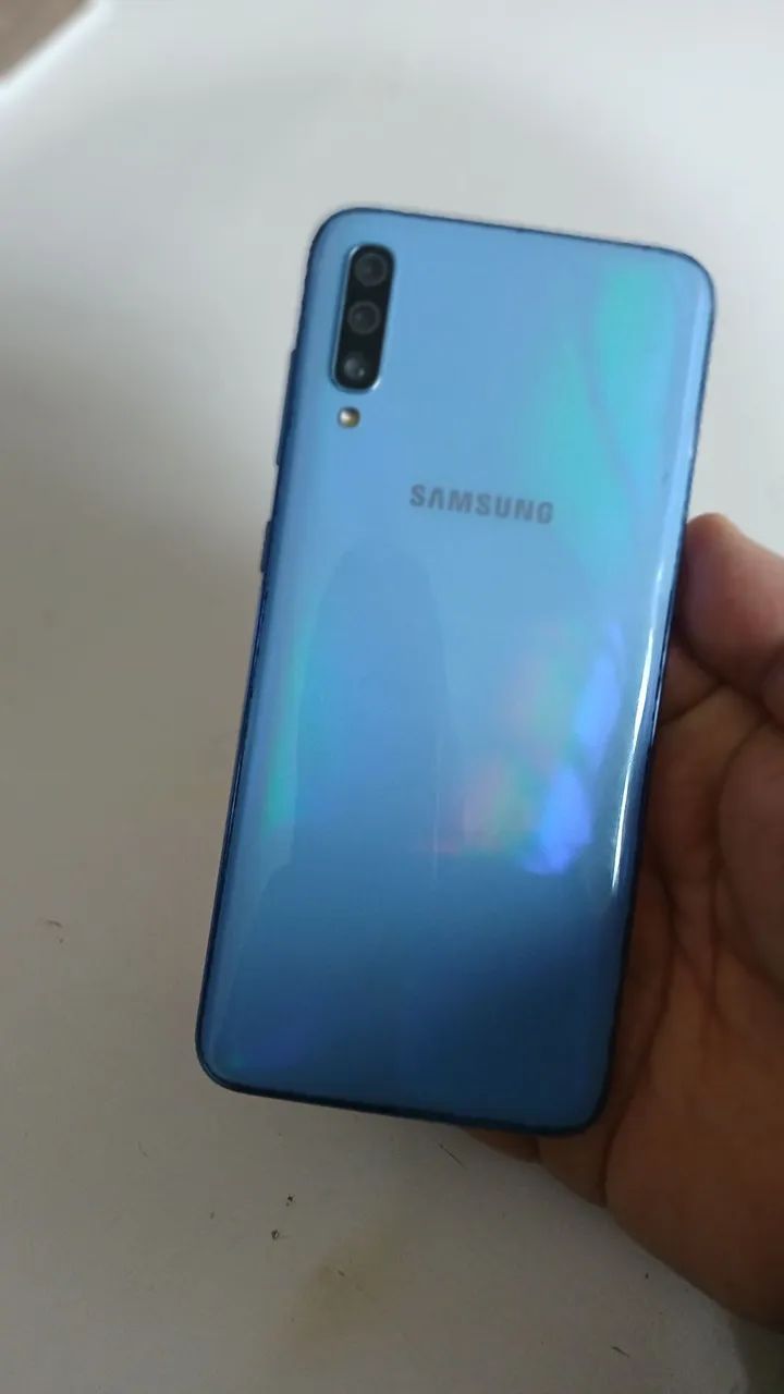 Sansung A70 Azul. 6gb ram e 128 gb memória interna - Foto 4