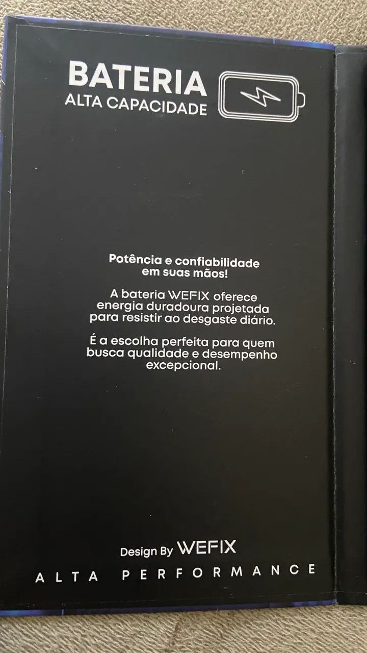 Bateria WEFIX para iPhone XR - Foto 2