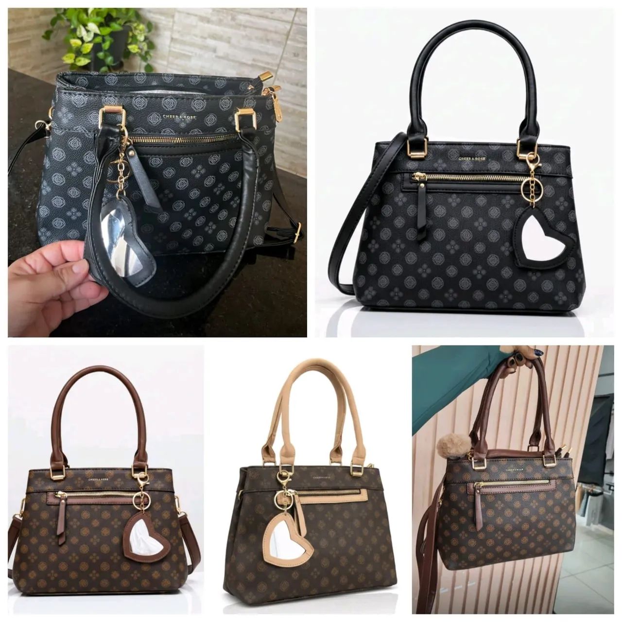 Bolsa de Mão Elegante e Versátil - Modelo Exclusivo!