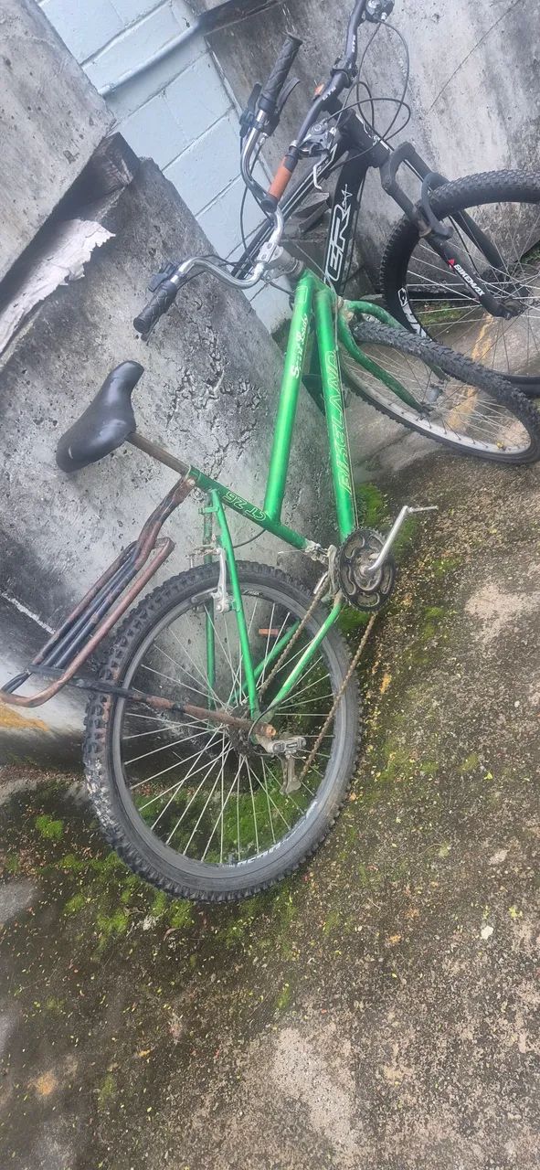 Bike Verde Usada Aro 26