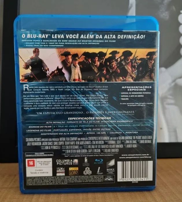 Blu Ray - O Patriota - Foto 2
