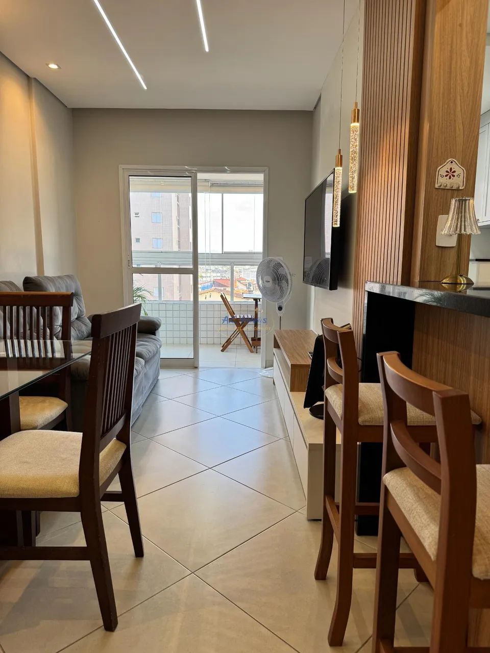 Apartamento 2 dorms Mobiliado e com lazer em Cidade Ocian - Foto 3