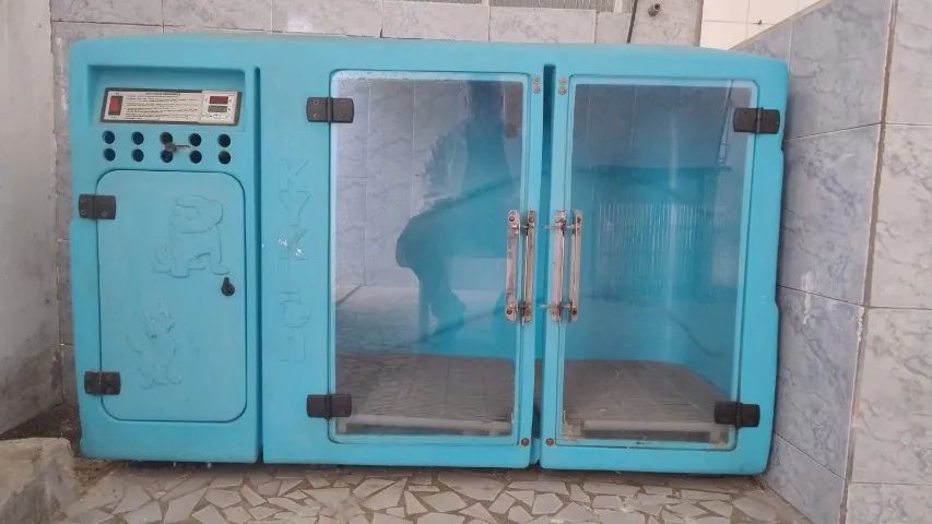 Kit de equipamentos usados para  banho e tosa (pausei o anuncio)