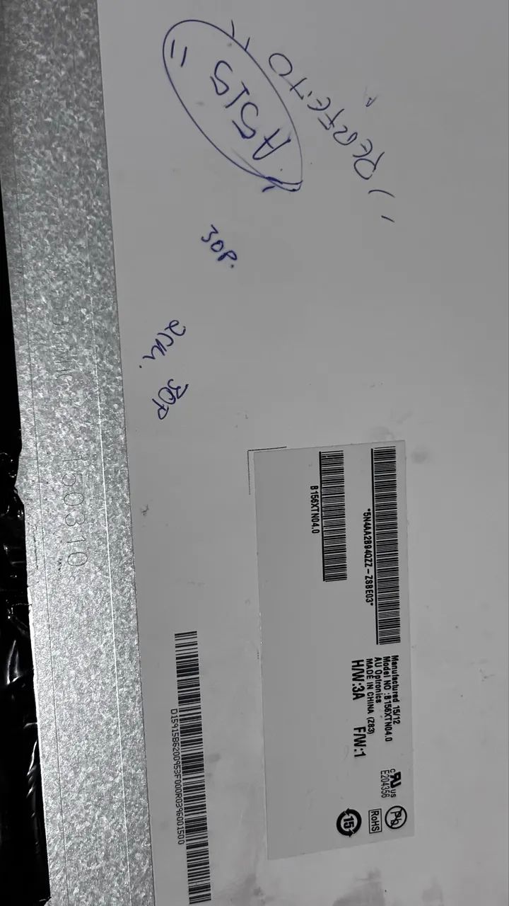 Tela notebook acer a515, e1 510, e1s bom estado slim  - Foto 3