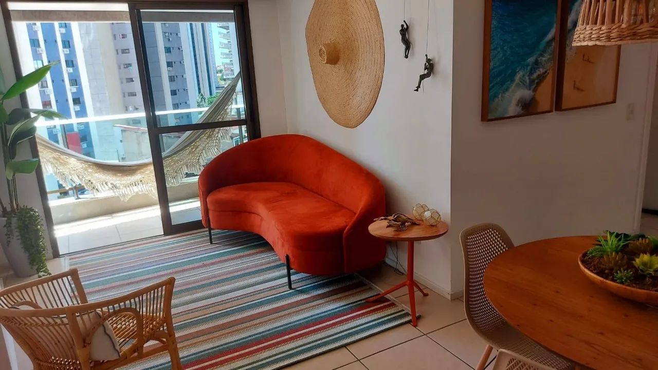Sofá orgânico 3 lugares seminovo  - Foto 2
