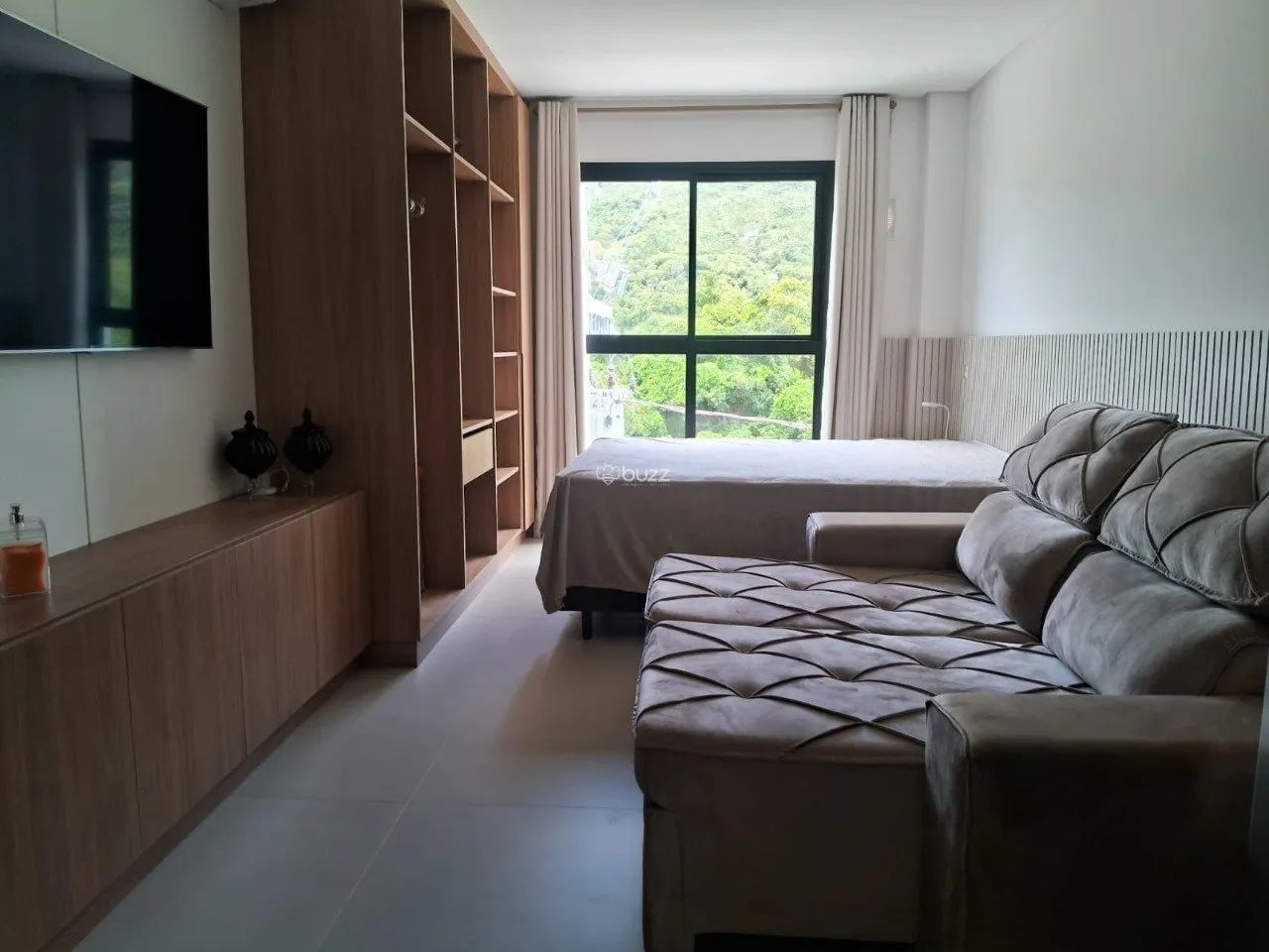 Studio mobiliado no Ribeirão da Ilha