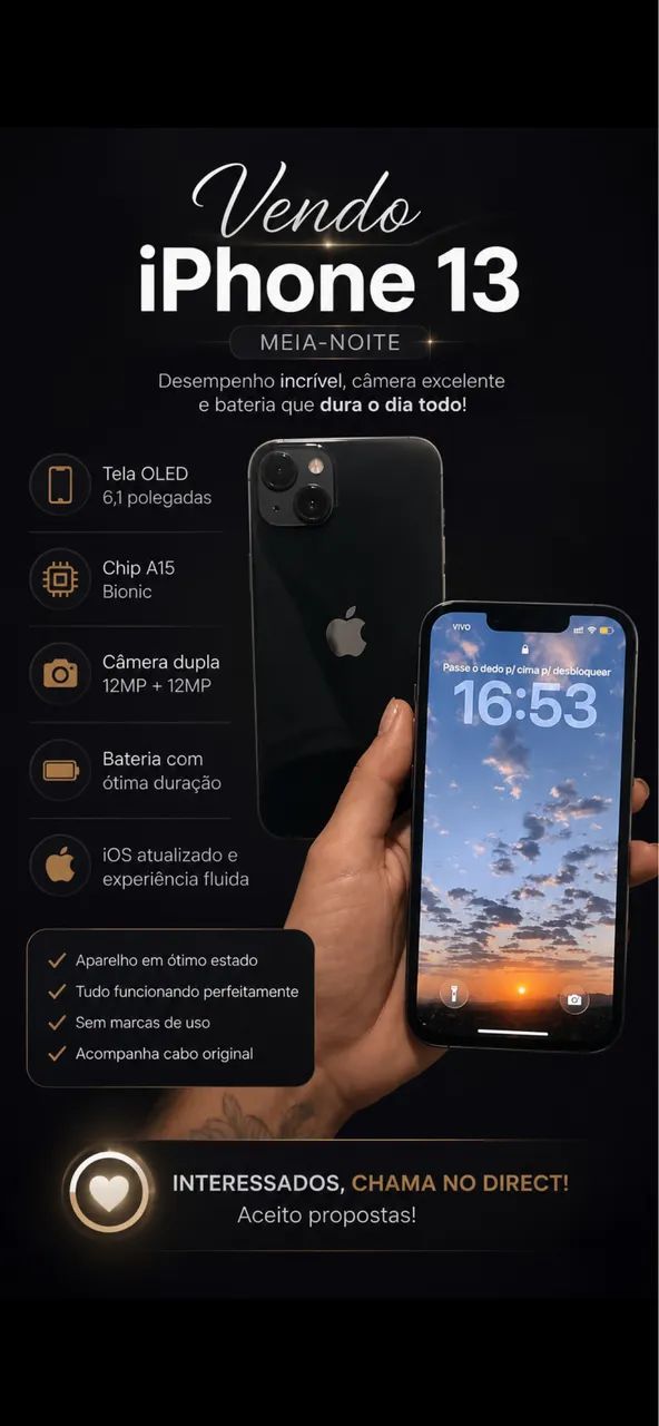 I phone 13 128gb - Foto 2