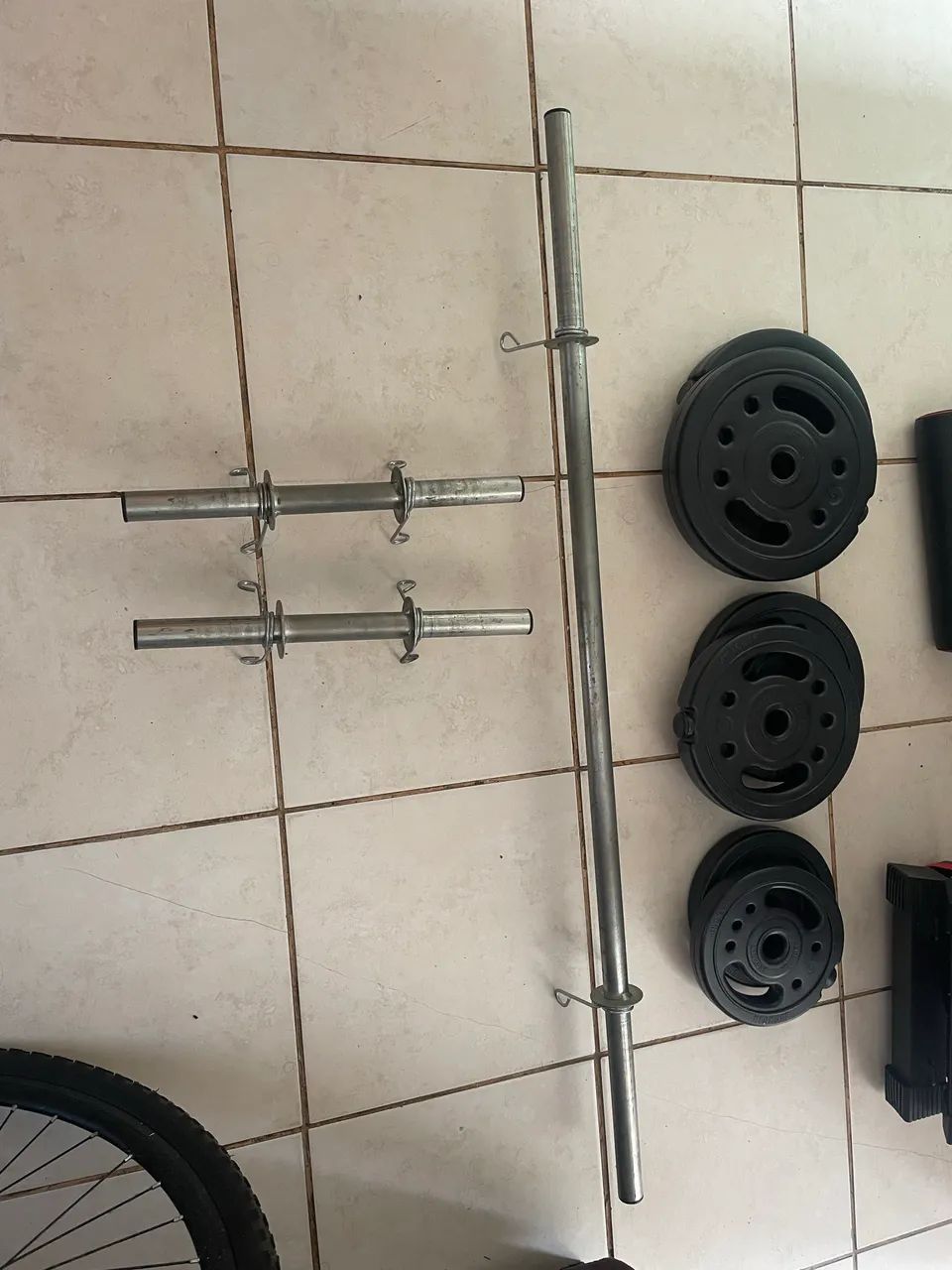 kit musculação 20kg