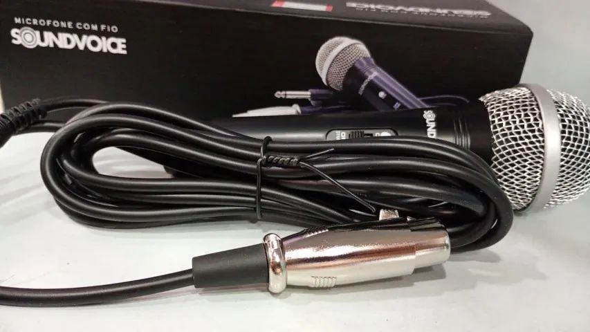 MICROFONE SOUNDVOICE COM FIO - Foto 2