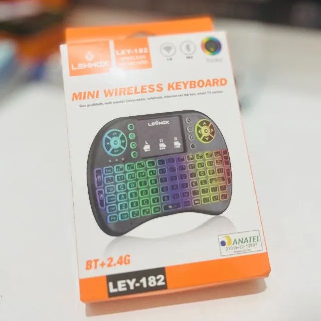 Teclado mini com touchpad sem fio - Foto 2